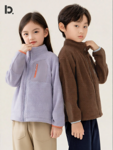 batubatu | Thick Fleece Childrens Jacket Sweat Wicking and Warm