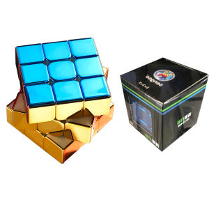 sengso | Gold Electroplated Magnetic 35 Level Cube