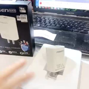 Cóc sạc nhanh Pisen Quick Type-C Wall Charger PD 3.0 18W - (TS-C118) Hàng chính hãng