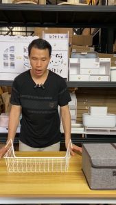 ตะแกรง ชั้นเก็บชั้นเก็บ ลิ้นชักติด เพิ่มพื้น ตะกร้าเหล็ก มากแค่ชั้นเก็บของ