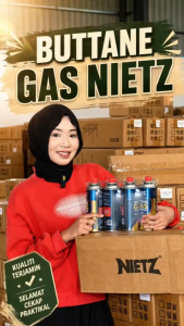 UtanKing™ NIETZ Butane Gas Cartridge Dapur Portable Stove Outdoor Camping Cooking BBQ Torch Refill Gas Tin Canister Can