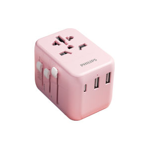 Philips | Global USB Travel Adapter Multi-Region Compatible