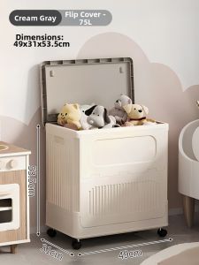 UKOBT | Toy Storage Folding Organizing Box With Wheels