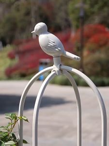 Khung trồng hoa hồng，giàn leo hoa hồngống thép bọc nhựa nhiều size phù hợp hoa giấy cây cảnh COS