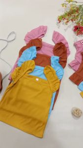 SABEELA - SET YEKA ANAK PEREMPUAN / SETELAN ANAK RUFFLE PEREMPUAN USIA 1-3 TAHUN