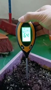 PH Meter Tanah Digital - Soil Analizer 4 in 1
