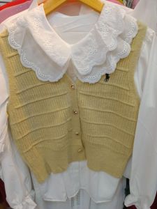 Atasan Rompi Vest Knit Import
