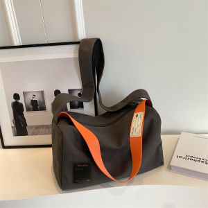 MlcanI Kans Casual Sports Crossbody Bag for Women with Wide Shoulder Strap Travel Outing Single Shoulder Pillow Bag