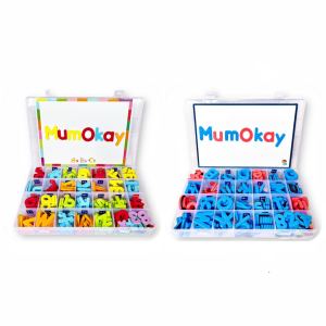 Magnetic Alphabets Foam Letters and Numbers Fridge Alphabet with Whiteboard Early Learning Spelling Magnet for Kids Christmas Gift - MumOkay