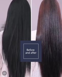 Black /Brown Dew Shampoo Herbal blackening hair dye shampoo Effective White Hair roots Coverage Turn Your White/Gray Hair Into Black In Just 5 Minutes No Irritable Odor Hair Color Shampoo 500ML 【The scalp wont turn black】