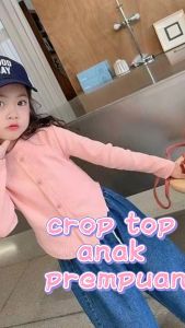 Crop Top Anak Perempuan Korea Style 2024