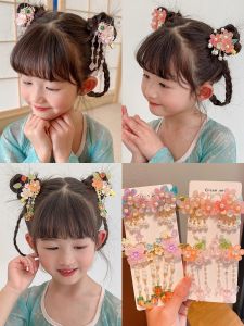 Phụ Kiện Tóc Phong Cách Cổ Đại Cho Bé Gái Móc Trang Trí Tóc Tua Rua Cho Bé Gái Phụ Kiện Tóc Trẻ Em Trung Quốc Cổ Đại