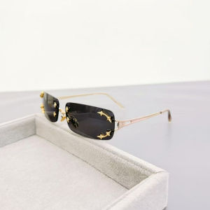 other | Harajuku Rimless Star Decor Sunglasses Anti-Blue Light UV400 Y2K Punk Rivet Shades for Women Men Decorative Accessories