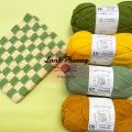 Len Yaoh, Len Yaoh Wool Sợi To 3mm Cuộn 100gr Đan Móc Thu Đông. 