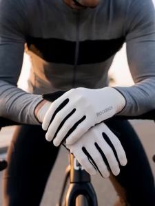 RockBros | ROCKBROS Cycling Gloves Lightweight Breathable Non-slip Full-Finger Gloves SBR High Elasticity Shock Absorption Cycling Gloves