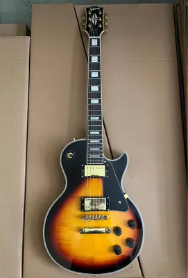 กีต้าร์ไฟฟ้า Gibson Les Paul Custom Sunburst ( พร้อมส่งในไทย )
