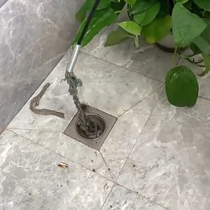 Cây Gắp Rác Thông Cống INOX Dây Lò Xo Thông Tắc Bồn Ống Cống