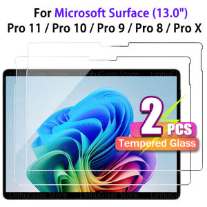 Screen Protector for Microsoft Surface Pro 11 / 10 / 9 / 8 / X (13 inch) 9H Hardness HD Clear Anti-Scratch Tempered Glass Film