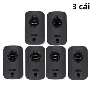 3 CÁI Cảm Biến Tia Hồng Ngoại Quang Điện Chống Nước Cảm Biến Tia Hồng Ngoại Cửa Nhà Để Xe Báo Động Chống Trộm Máy Dò Rào Cản Đơn Vùng Phủ Sóng 15M