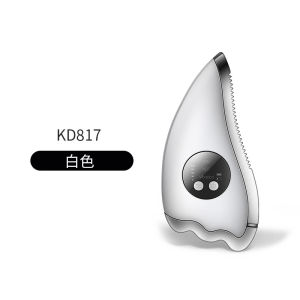 Mini Dolphin Micro Current Facial Neck Lifting Tightening Slimming Beauty Instrument Golden Rice Gua Sha Board Body Meridian Conditioning