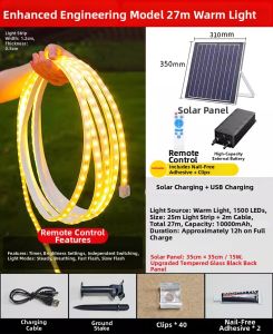 Outdoor Waterproof Bright Decorative Light Strip