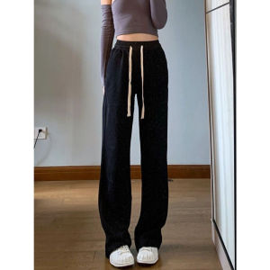 Slimming High Waist Flowy Trousers