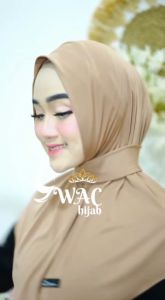 HIJAB INNER WINTER/BERGO TALI VELCRO JERSI/JILBAB SPORT HARIAN