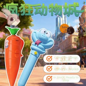 JIFANPAUL | Zootopia Inspired Judys Carrot Garys Pen Creative Toy