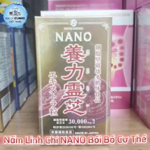 [NSF1111 Giảm 111K] Viên Uống Giải Độc Gan Bổ Thận Giảm Stress Nấm Linh Chi NANO NOURISHING REISHI Tốt Cho Tiểu Đường