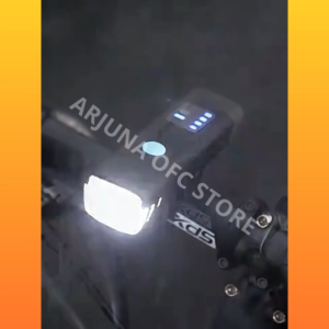 COD TaffLED Lampu Depan Belakang Sepeda LED Super Terang 1 Set USB Rechargeable XPG 350 Lumens