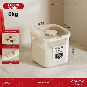 CHUMX | Sealant Pest-Proof Moisture-Proof Food-Grade Rice and Flour Storage Container
