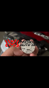 MOKOTO ELITE SERIES REAR AXLE NUT COVER FOR CLICK 125 150 / NMAX V2 / V3 BEAT MIO M3 MIO SOUL WHEEL AXLE NUT COVER 1PC