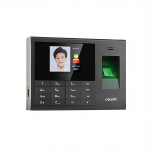 deli | Face Fingerprint Recognition Attendance Machine