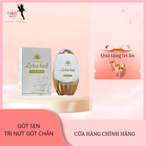Kem dưỡng da chân LOTUS HEEL giảm tình trạng khô rát nứt nẻ giúp tái tạo da độ ẩm tự nhiên - chai 50ml