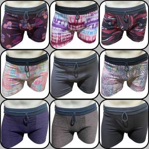 [Paket isi 6pcs] Celana Dalam Boxer Pria Terbaru/CD Boxer Cowok Kekinian Bermofif Bertali/Celana dalam pria