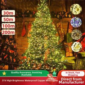 Waterproof Flashing Decorative Outdoor Light String