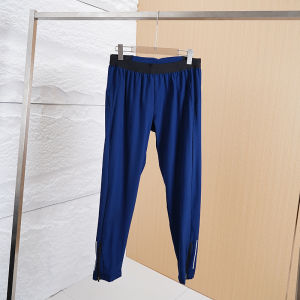 Lightweight Quick-Dry Breathable High-Elasticity Spring Summer Mens Outdoor Sports Fitness Running Thin Casual Long Pants