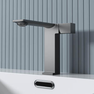 BANGPU | Cold & Hot Basin Faucet for Bathroom Sink - Brass Black