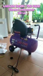 Lakoni Basic 750 MDS - 1 HP 25 Lt Mesin Kompresor Angin 25Lt