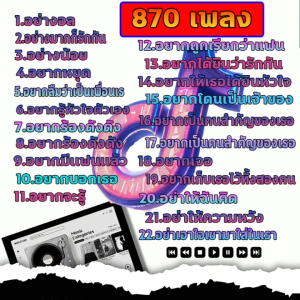 ✨แฟลซไดร์ฟ USB-MP3 สำหรับรถแห่ปาร์ตี้🎶 มีเพลงสนุกๆ 10000 แทร็ก 🎧 สายเต้นต้องลอง! พกพาสะดวก ใช้ได้ทุกที่ ไม่ใช้เน็ต