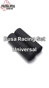 Busa Racing Set Universal-Untuk Semua Jenis Motor Handle-Hand Grip-Fat-Vat-Pad-Handfat-Handvat-Handpad-Hanfat-Handgrip Recing-Resing Set 2 pc