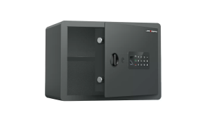 Deli ตู้เซฟนิรภัยขนาดเล็ก ตู้เซฟดิจิตอล สแกนนิ้วมือ กันไฟ มีรับประกัน ออกใบกำกับภาษีได้ Safe Box