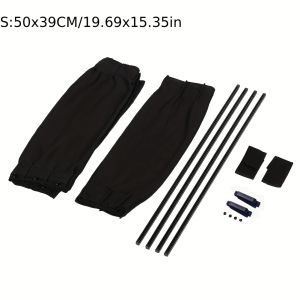 Car Window Shades 2pcs Universal Foldable Sun Visor UV Protection