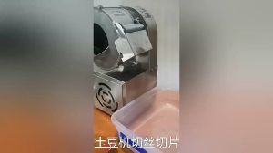 Automatic commercial multi-functional radish cucumber sweet potato slicer