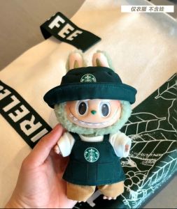 ชุดตุ๊กตาบูบู โคคา-โคล่า แฮปปี้ แฟคเตอร์ ผ้าฝ้าย ขนาด 17 ซม ฤดูร้อน แบบนั่งและแบบยืน ชุดเอี๊ยม แบบ สำหรับตุ๊กตาแฟชั่นยี่ห้อฟันแคท