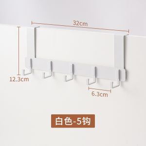 Student Dormitory Closet Clothes Hanger Storage Rack No Drilling Required Steel Material Multi-Purpose Hook for Clothes And Miscellaneous Items