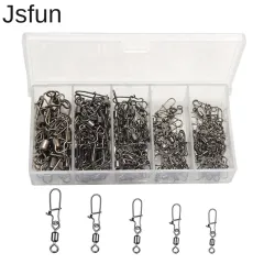 263pcs/Set Fishing Accessories Set with Tackle Box Including Plier Jig  Hooks Sinker Weight Swivels Snaps