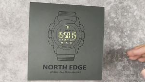 NORTH EDGE | Đồng Hồ Thể Thao Quân Đội Nam Đồng Hồ Đeo Tay Kỹ Thuật Số LED 100M Chống Nước Có Đồng Hồ Bấm Giờ Cho iOS Android NORTH EDGE