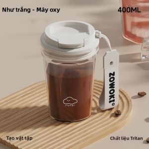 Ống Hút Trà Lạnh Chất Liệu Tritan Có Bộ Lọc 90ml
