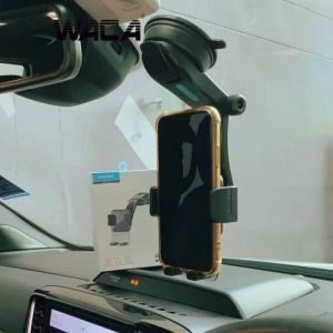 NEW KOKLA ที่วางมือถือ ที่วางโทรศัพท์ D91 Car Holder (รองรับจอ 4.4-6.7นิ้ว) สีเทาอ่อน ที่จับโทรศัพท์ ที่ยึดโทรศัพท์ติดรถยนต์ FSA